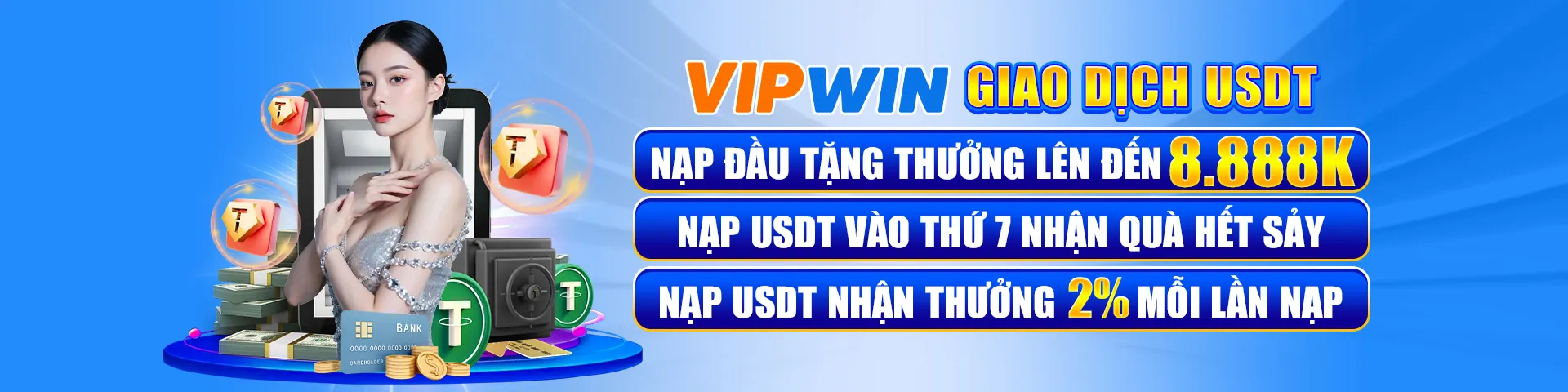Giao dịch nạp rút tiền nhanh chóng trên vin68 khuyến mãi