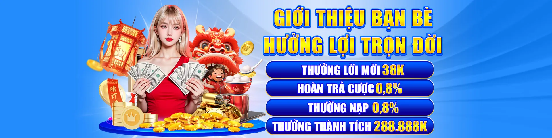Giao diện nền tảng giải trí trực tuyến vin68 khuyến mãi